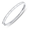 Thumbnail Image 1 of Shy Creation Diamond Bangle Bracelet 5/8 ct tw 14K White Gold SC55004169ZS