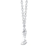 Thumbnail Image 2 of Shy Creation Diamond Accent Initial "Z" Necklace 14K White Gold 18" SC55007903-Z