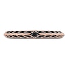 Thumbnail Image 3 of Pnina Tornai Black Diamond Knife-Edge Wedding Band 1/3 ct tw 14K Rose Gold