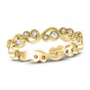 Thumbnail Image 1 of Kirk Kara Diamond Lace Wedding Band 1/8 ct tw Round 14K Yellow Gold