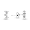 Thumbnail Image 2 of Diamond Earrings 1/2 ct tw Pear 14K White Gold