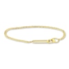 Curb/Paperclip Bracelet 14K Yellow Gold 6"