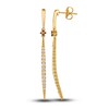Thumbnail Image 2 of Le Vian Diamond Earrings 1/2 ct tw Round 14K Honey Gold