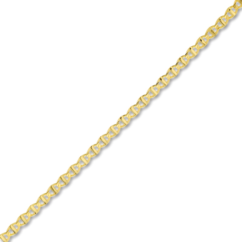 Main Image 3 of Solid Mariner & Serpentine Chain Bracelet Set 14K Yellow Gold 7.5"