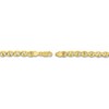 Thumbnail Image 4 of Solid Mariner & Serpentine Chain Bracelet Set 14K Yellow Gold 7.5"