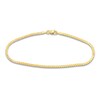 Thumbnail Image 5 of Solid Mariner & Serpentine Chain Bracelet Set 14K Yellow Gold 7.5"