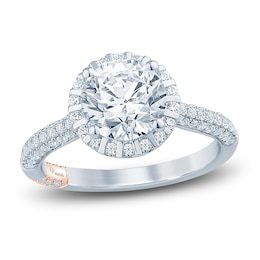 Pnina Tornai Lab-Grown Diamond Engagement Ring 2-1/2 ct tw 14K White Gold