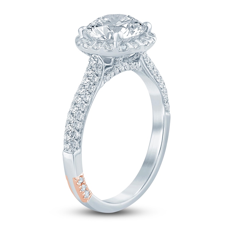Main Image 2 of Pnina Tornai Lab-Grown Diamond Engagement Ring 2-1/2 ct tw 14K White Gold