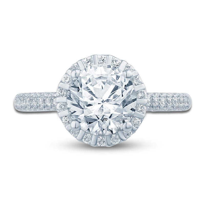 Pnina Tornai Lab-Created Diamond Engagement Ring 2-1/2 ct tw 14K White Gold
