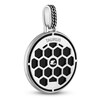 Thumbnail Image 3 of 1933 by Esquire Men's Natural Onyx & Natural White Topaz Taurus Charm Sterling Silver