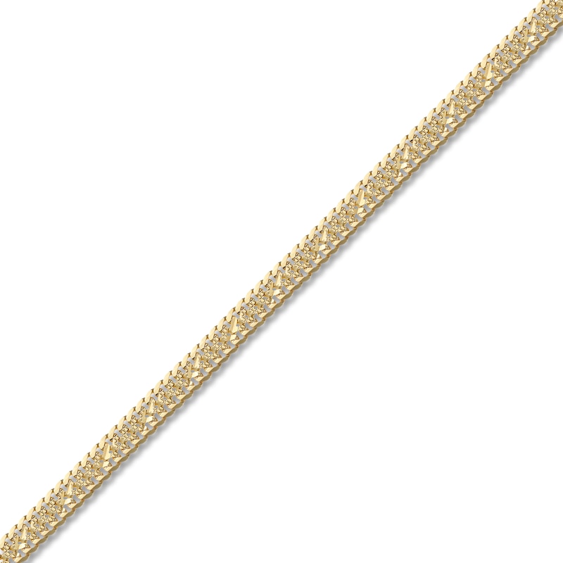 Fancy Link Necklace 14K Yellow Gold 20" 5.82mm