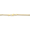 Thumbnail Image 3 of Hollow Bismark Chain Necklace 14K Yellow Gold 16" 2.45mm