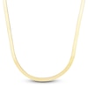 Thumbnail Image 1 of Solid Herringbone Chain Necklace 14K Yellow Gold 24&quot; 6.0mm