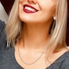 Thumbnail Image 4 of Solid Rope Chain Necklace Platinum 20" 2.2mm