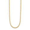 Thumbnail Image 2 of High-Polish Square Barrel Chain Necklace 24K Yellow Gold 18" 3.0mm