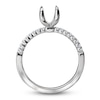 Thumbnail Image 2 of Diamond Engagement Ring Setting 1/6 ct tw Round 14K White Gold