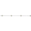Thumbnail Image 2 of Natural Citrine Station Necklace Sterling Silver 18"