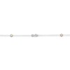 Thumbnail Image 3 of Natural Citrine Station Necklace Sterling Silver 18"