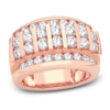 Thumbnail Image 0 of Men's Diamond Ring 3 ct tw Round 14K Rose Gold
