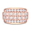 Thumbnail Image 2 of Men's Diamond Ring 3 ct tw Round 14K Rose Gold