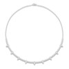 Thumbnail Image 1 of Diamond Necklace 3 ct tw Round 14K White Gold 19"