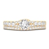 Thumbnail Image 3 of Diamond Bridal Set 1-1/4 ct tw Round 14K Yellow Gold