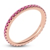 Thumbnail Image 2 of Juliette Maison Natural Rhodolite Garnet Eternity Ring 10K Rose Gold