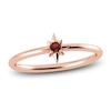 Thumbnail Image 1 of Juliette Maison Natural Garnet Starburst Ring 10K Rose Gold