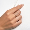 Thumbnail Image 5 of Juliette Maison Natural Garnet Starburst Ring 10K Rose Gold