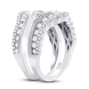 Thumbnail Image 2 of Lab-Grown Diamond Enhancer Band 1-1/4 ct tw Round 14K White Gold