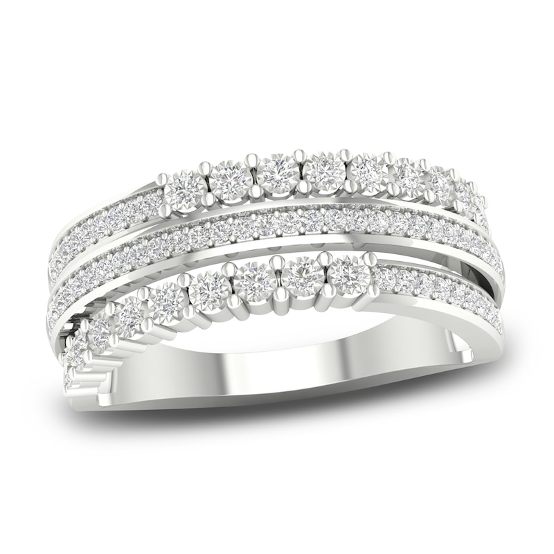 Main Image 1 of Diamond Anniversary Band 1/4 ct tw Round 14K White Gold