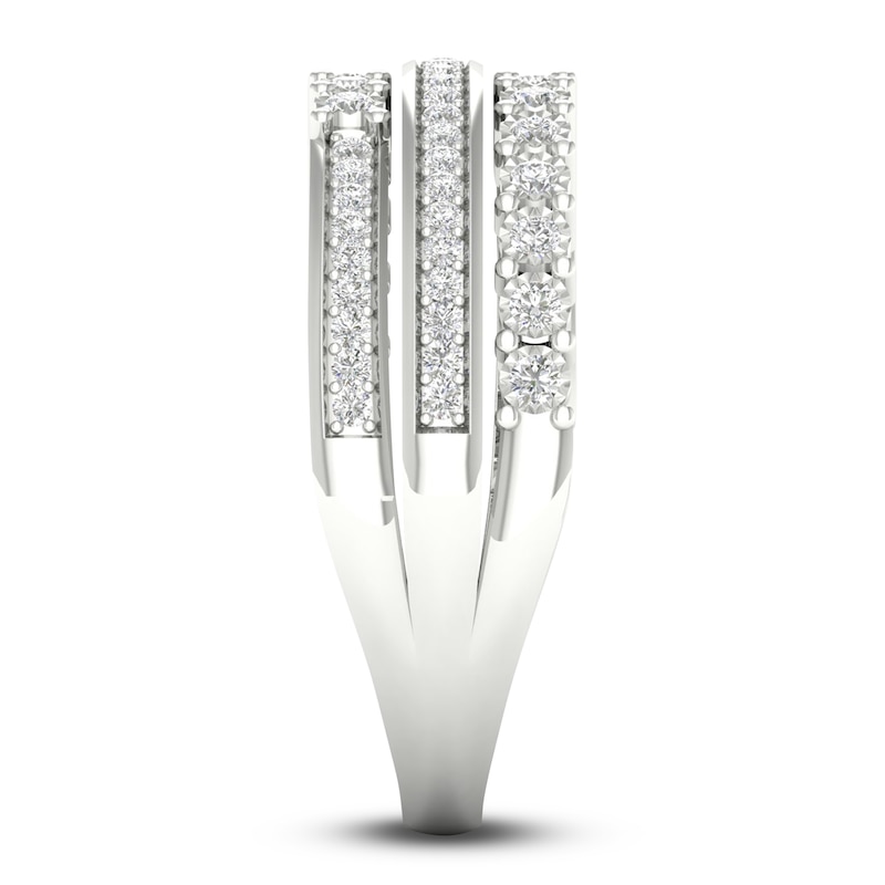 Main Image 3 of Diamond Anniversary Band 1/4 ct tw Round 14K White Gold
