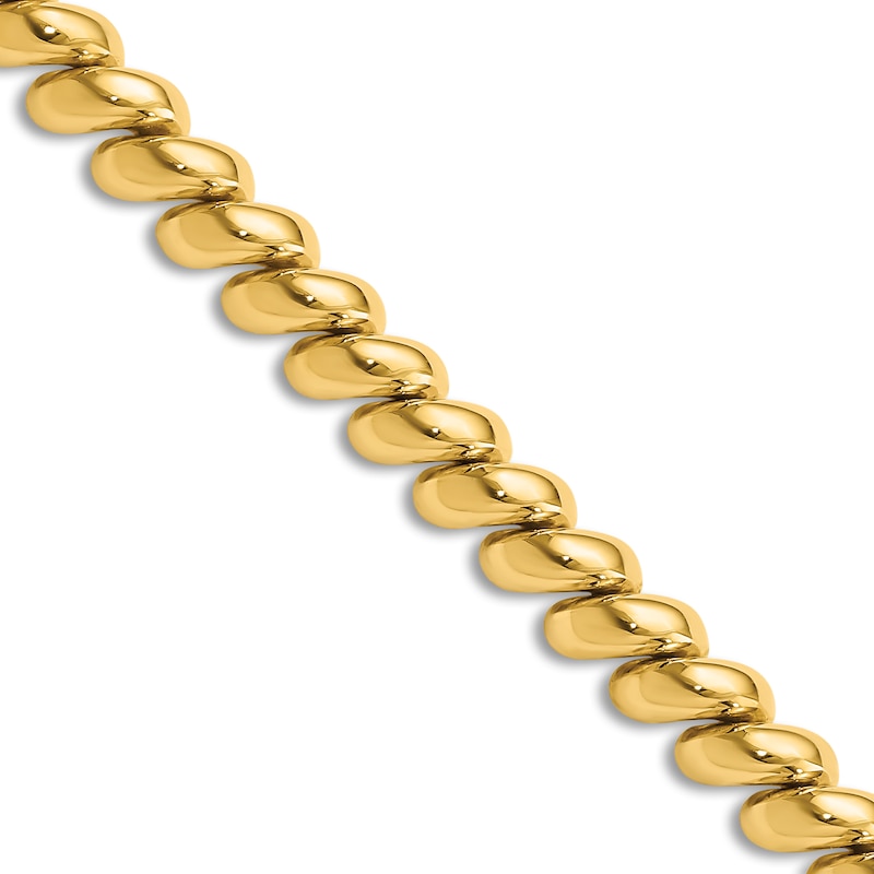 Main Image 2 of San Marco Chain Necklace 14K Yellow Gold 16"