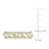 Thumbnail Image 4 of Y-Knot Men's Wedding Band 14K Two-Tone Gold 6.5mm