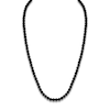 Thumbnail Image 2 of 1933 by Esquire Men's Natural Black Spinel Necklace Sterling Silver 24"