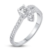 Thumbnail Image 2 of Diamond 2-Stone Ring 5/8 ct tw Round 14K White Gold