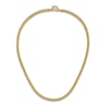 Thumbnail Image 4 of High-Polish Double Curb Chain Necklace 24K Yellow Gold 20" 4.4mm