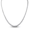 Thumbnail Image 1 of Diamond Tennis Necklace 15ct tw 14K White Gold