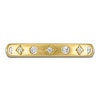 Thumbnail Image 3 of Diamond Pave Wedding Band 1/6 ct tw 14K Yellow Gold 3.2mm