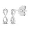 Thumbnail Image 2 of Diamond Accent Stud Earrings 10K White Gold