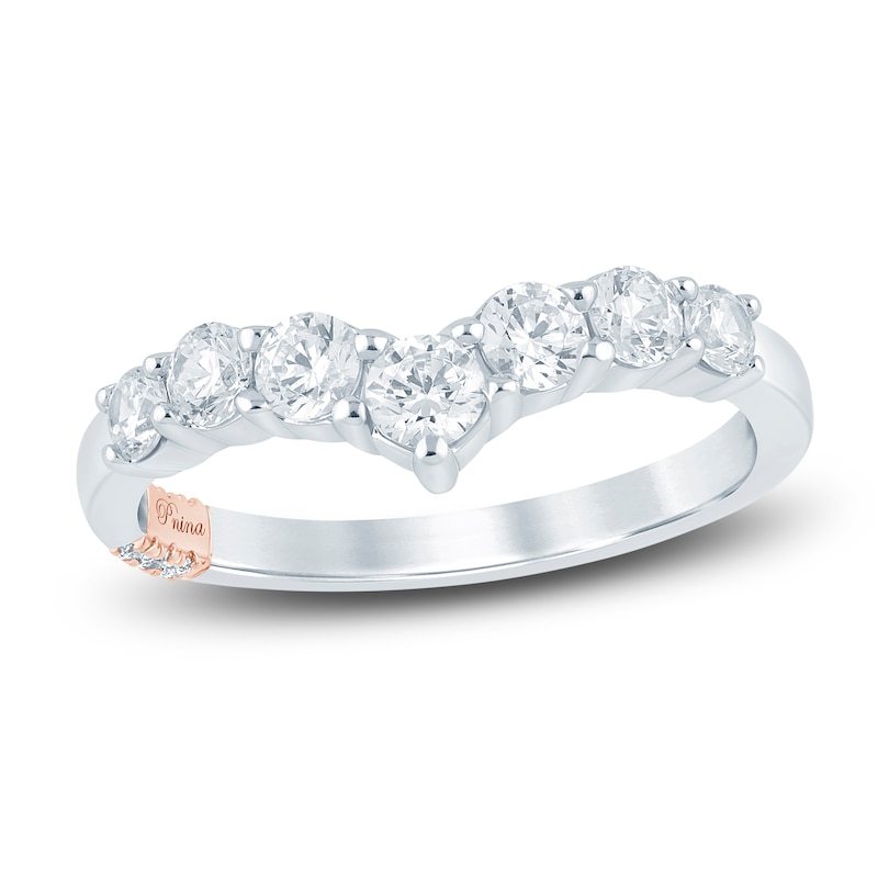 Main Image 1 of Pnina Tornai Diamond Contour Wedding Band 3/4 ct tw 14K White Gold