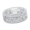 Thumbnail Image 1 of Kirk Kara Round Diamond 1/2 ct tw Wide Lace Wedding Band Platinum