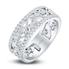 Thumbnail Image 2 of Kirk Kara Round Diamond 1/2 ct tw Wide Lace Wedding Band Platinum