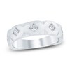 Thumbnail Image 1 of Men's Diamond Anniversary Ring 1/2 ct tw 14K White Gold