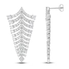 Thumbnail Image 2 of Brilliant Moments Diamond Drop Earrings 5 ct tw 14K White Gold