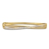 Thumbnail Image 1 of Blue Nile X Jared Diamond Crossover Bangle Bracelet 1 ct tw 14K Yellow Gold