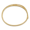Thumbnail Image 2 of Blue Nile X Jared Diamond Crossover Bangle Bracelet 1 ct tw 14K Yellow Gold