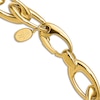 Thumbnail Image 6 of Blue Nile X Jared Tapered Oval Link Necklace 14K Yellow Gold 18"