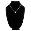 Thumbnail Image 3 of Italia D'Oro Satin-Finish Flower Necklace 14K Yellow Gold 18"