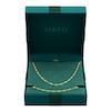 Thumbnail Image 1 of Italia D'Oro Hollow Paperclip Chain Necklace & Bracelet Set 14K Yellow Gold